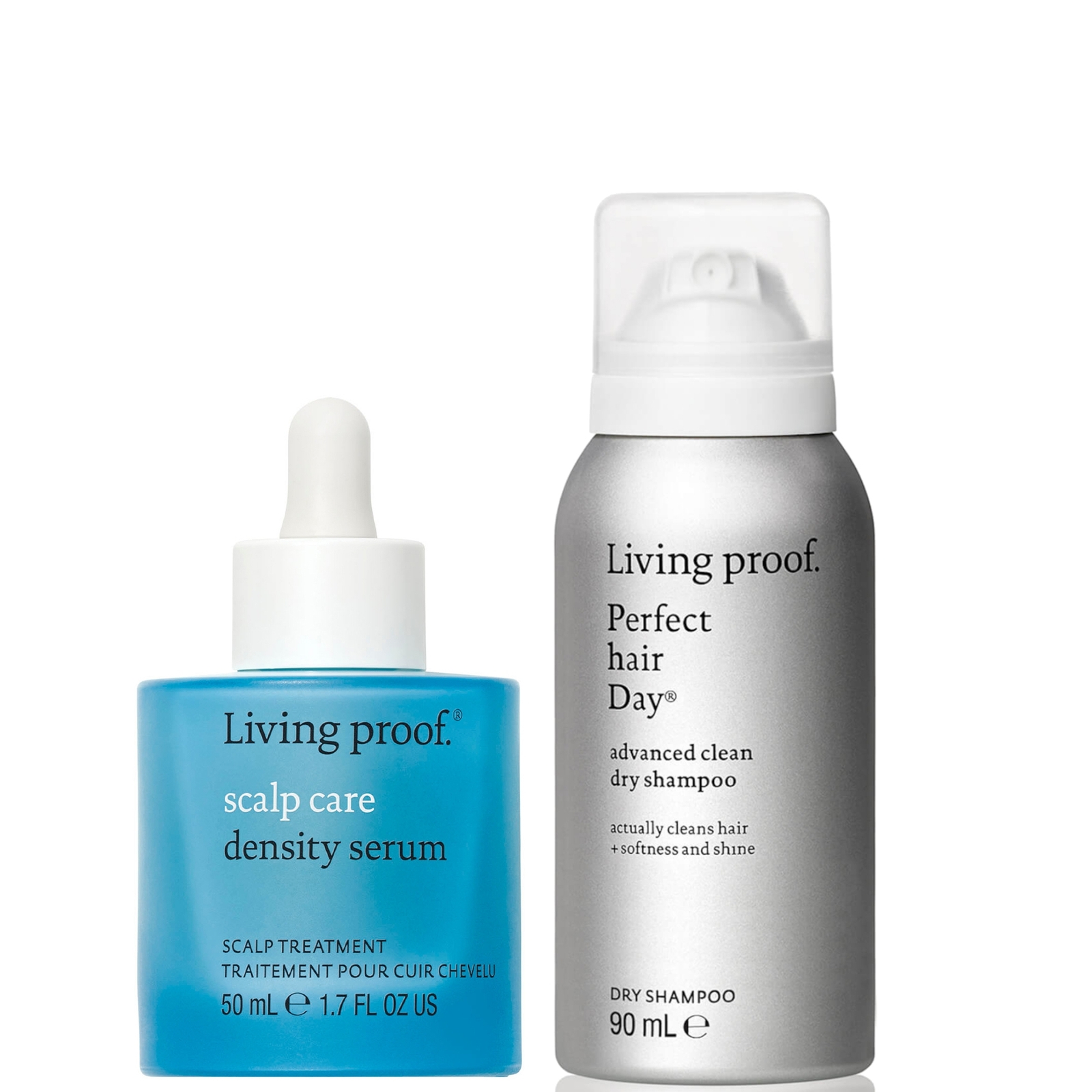 Living Proof (phd) Advanced Clean Dry Shampoo 90ml & Scalp Care Density Serum 50ml