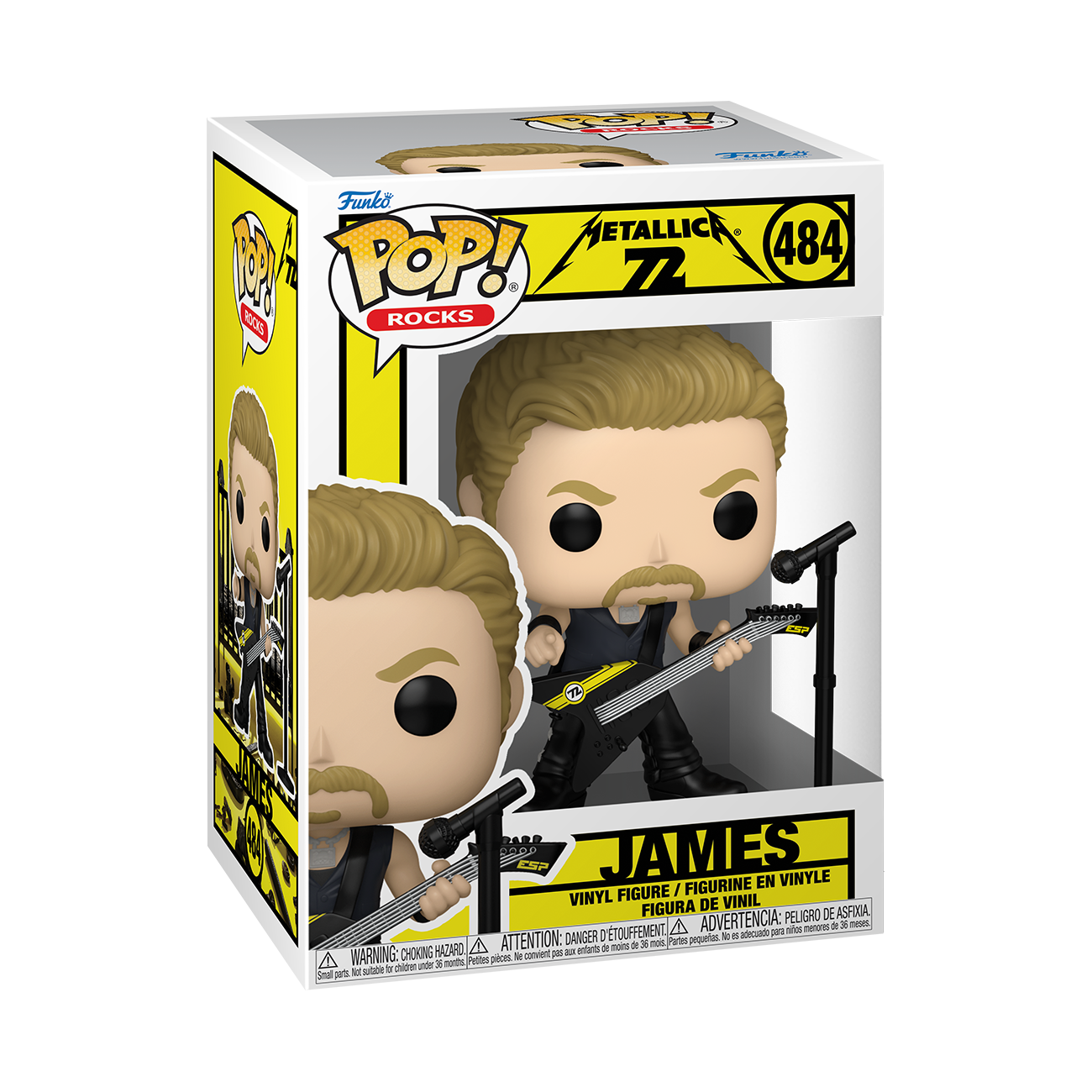 POP Rocks Metallica James Funko POP Vinyl
