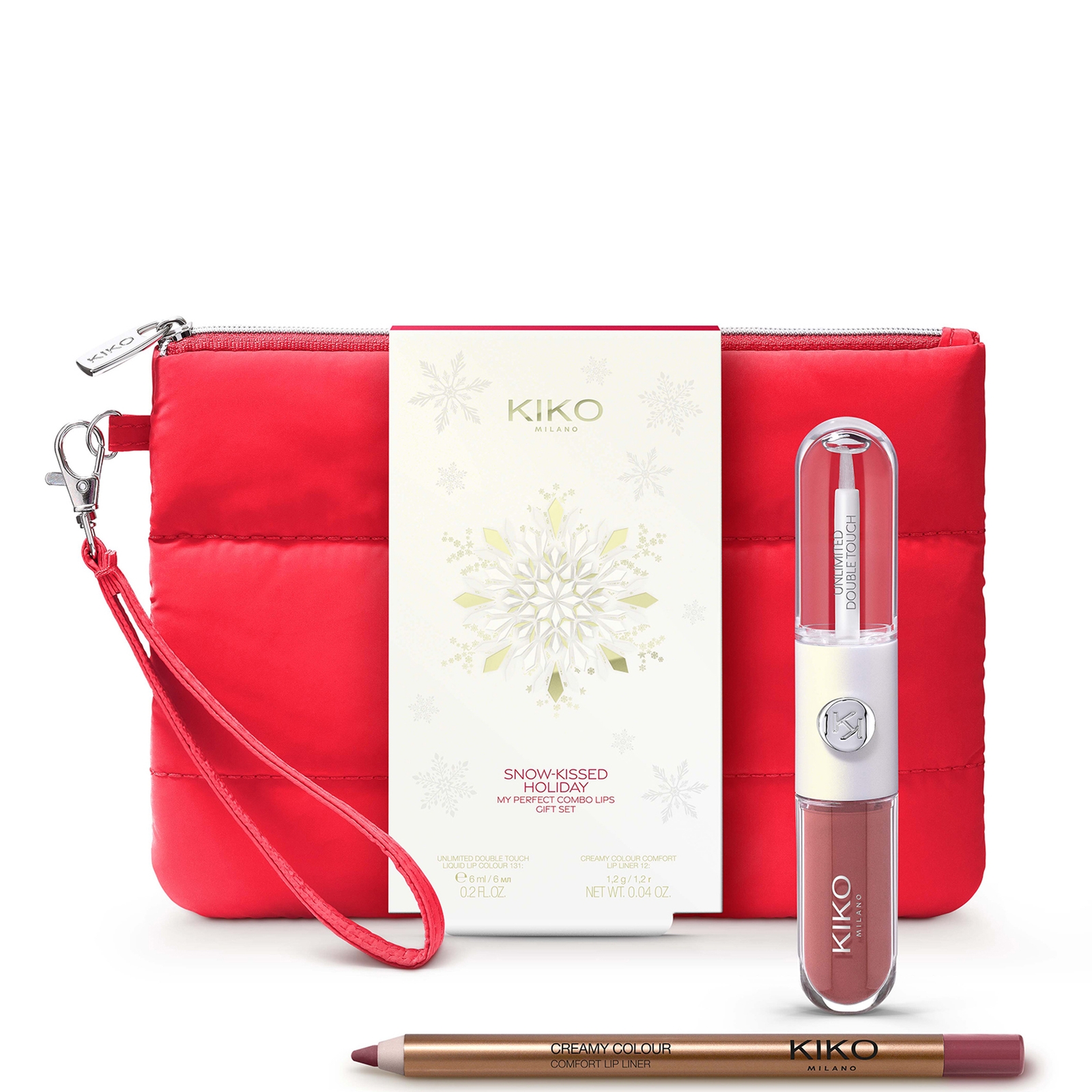 Kiko Milano My Perfect Combo Lips Gift Set (worth £20.98) - 02 Muave Buddies