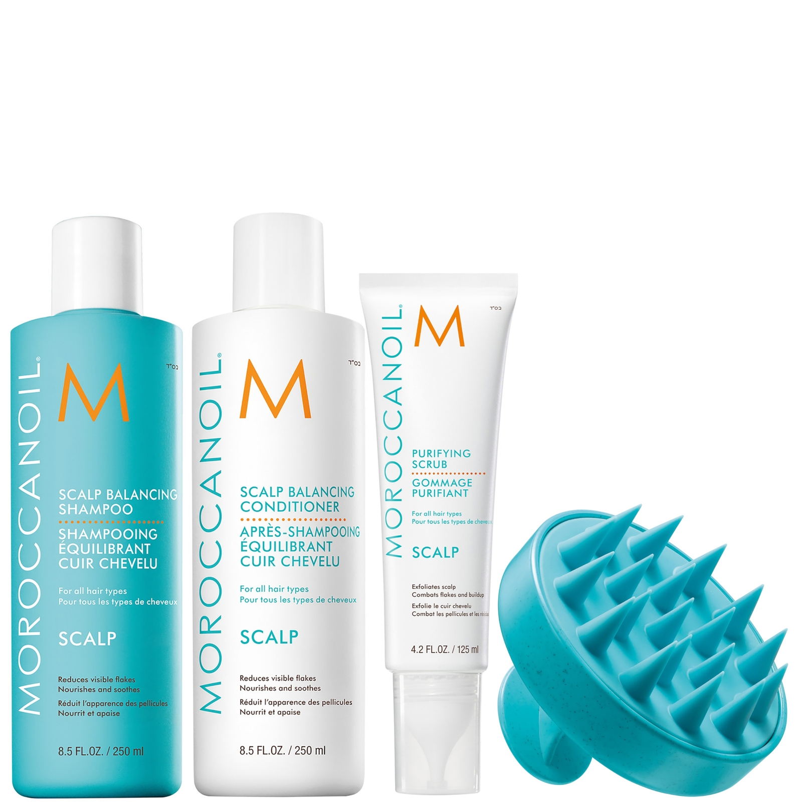 Moroccanoil Scalp Balancing Bundle + Free Scalp Brush
