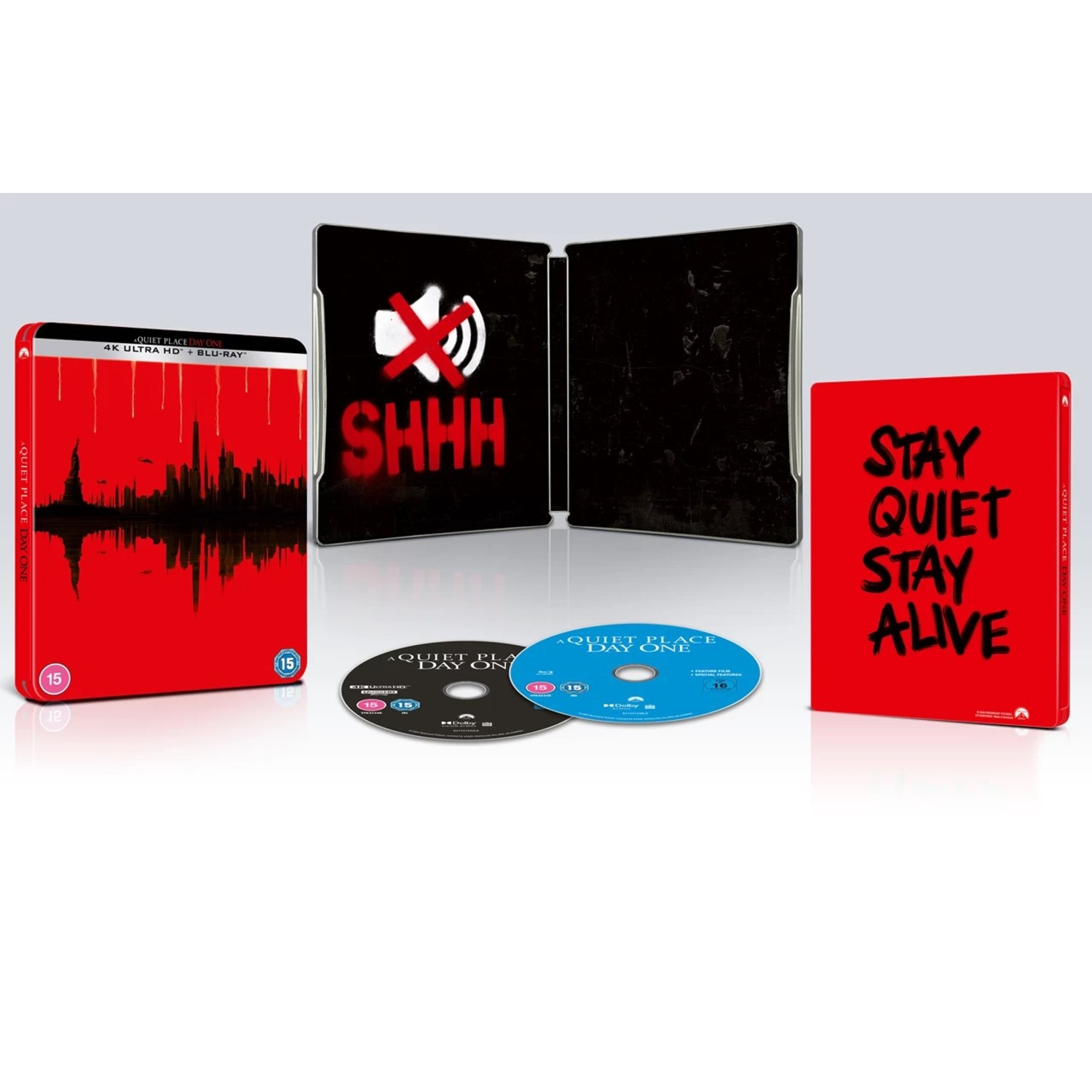 Click to view product details and reviews for A Quiet Place Day One 4k Ultra Hd Blu Ray Steelbook.
