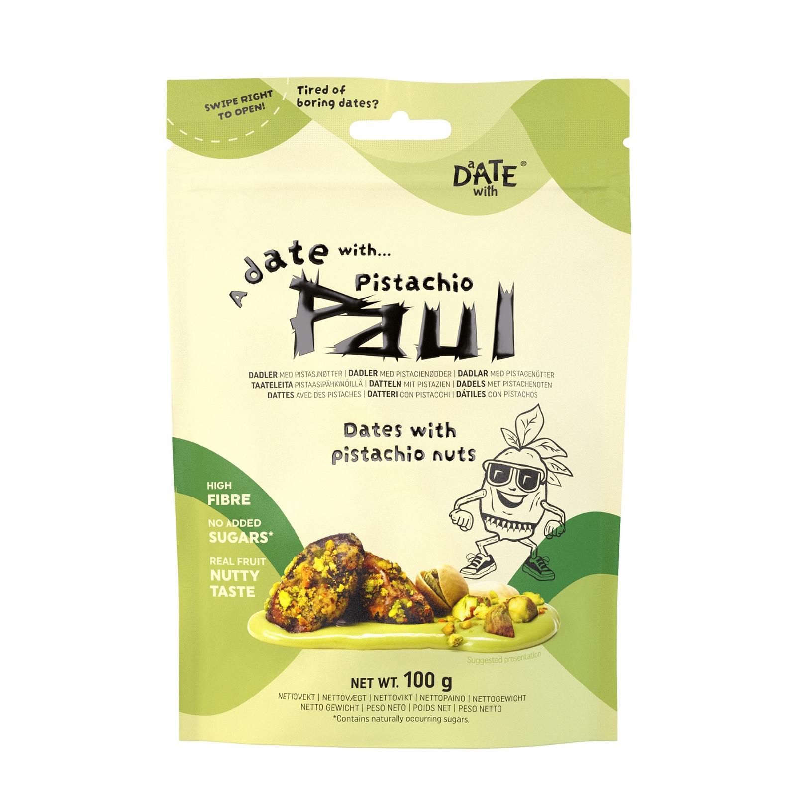 Myprotein UK A Date With A date with… Pistachio Paul 100g