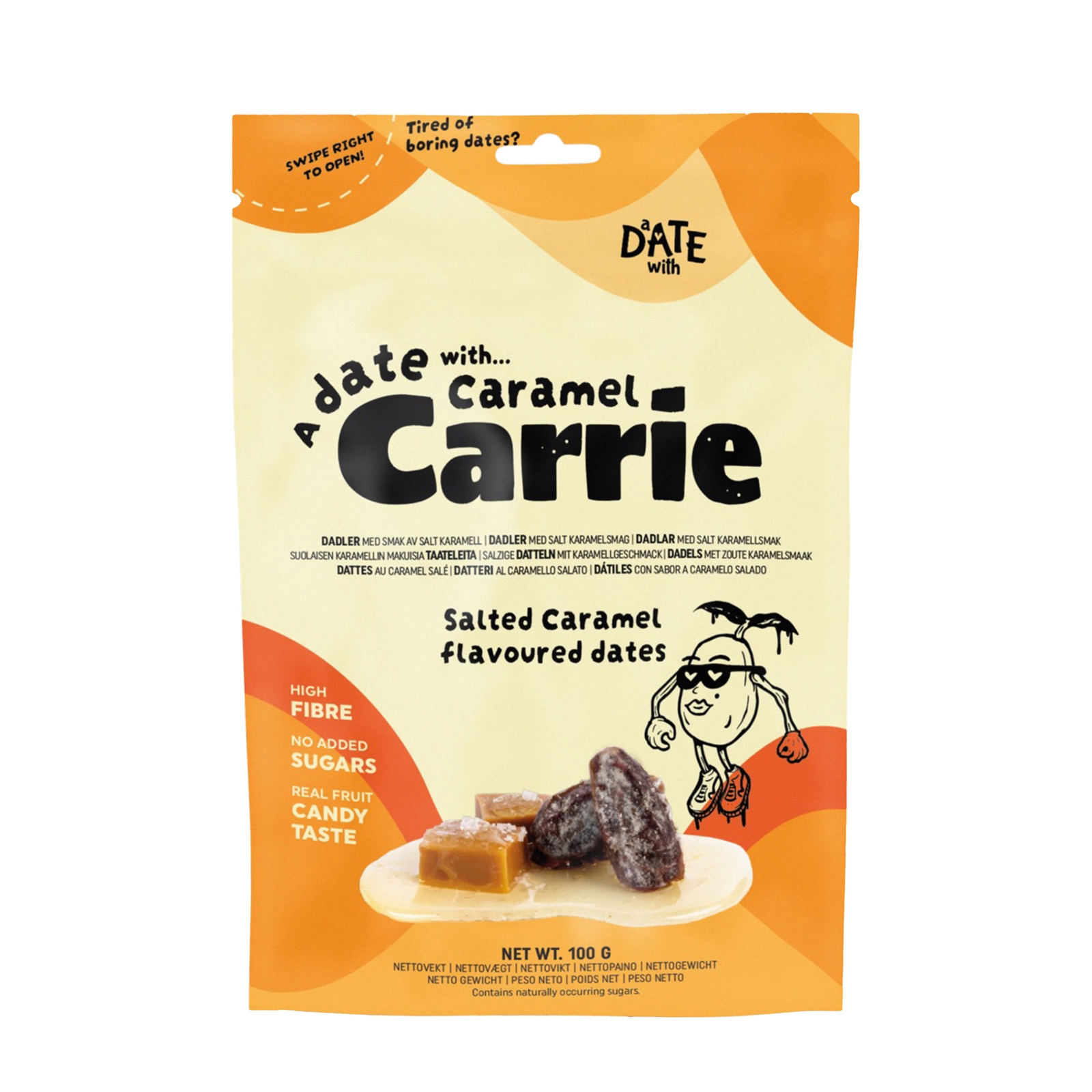 Myprotein UK A Date With... Caramel Carrie | Dates with Salted Caramel | 100g