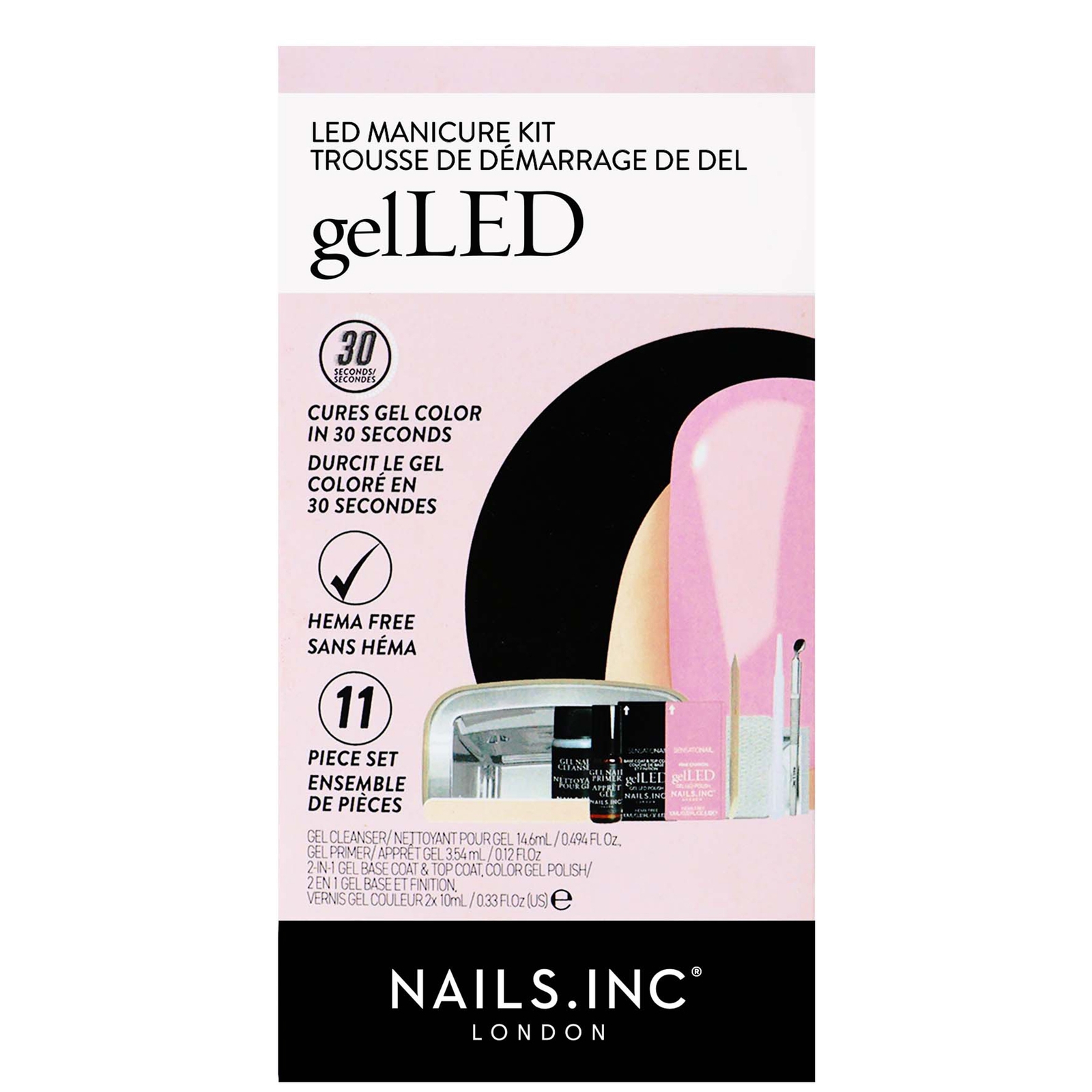 Nails Inc . Full Size Lamp Starter Kit