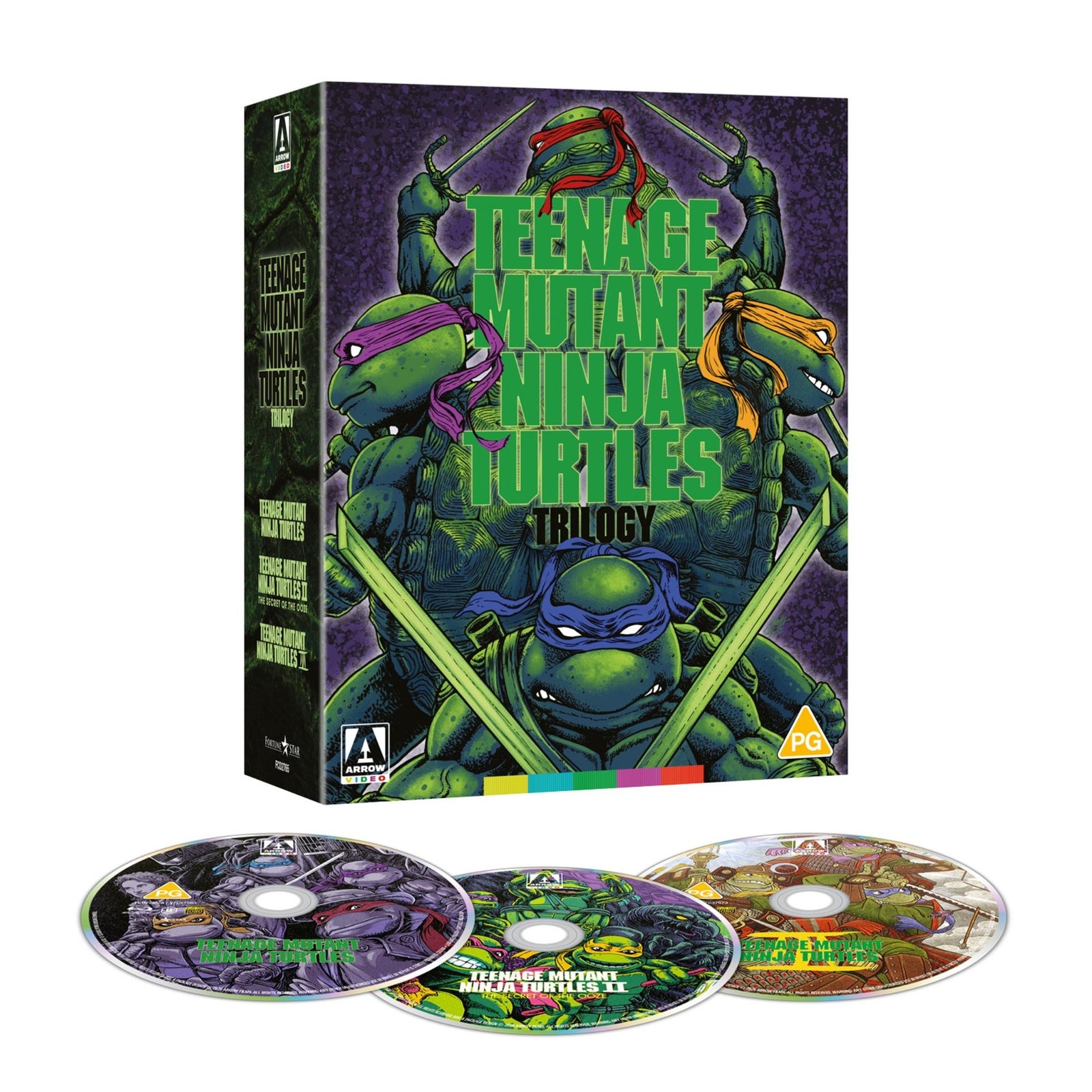 Teenage Mutant Ninja Turtles Trilogy | Arrow Store Exclusive | Limited Edition Blu-ray