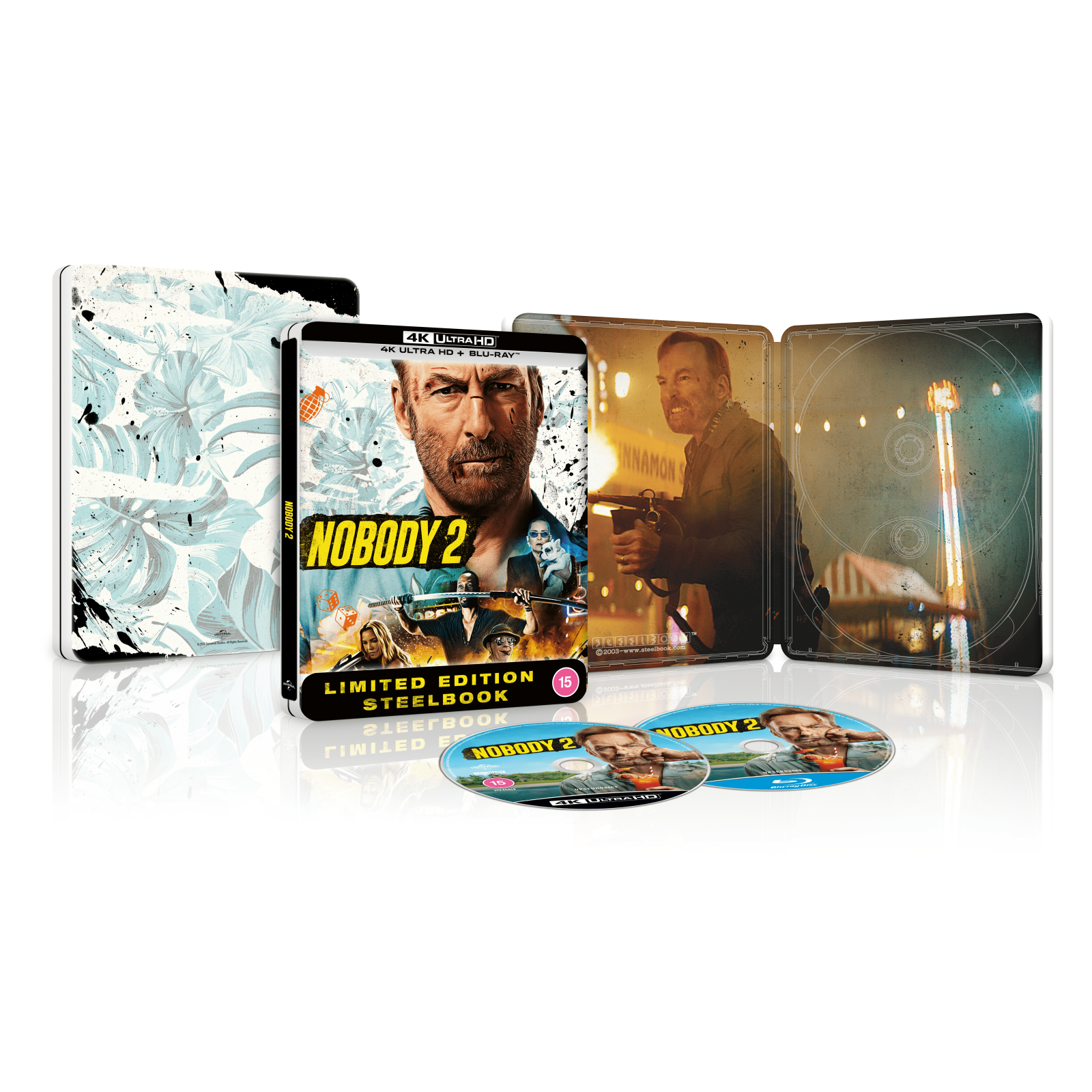 Click to view product details and reviews for Nobody 2 4k Ultra Hd Steelbook.