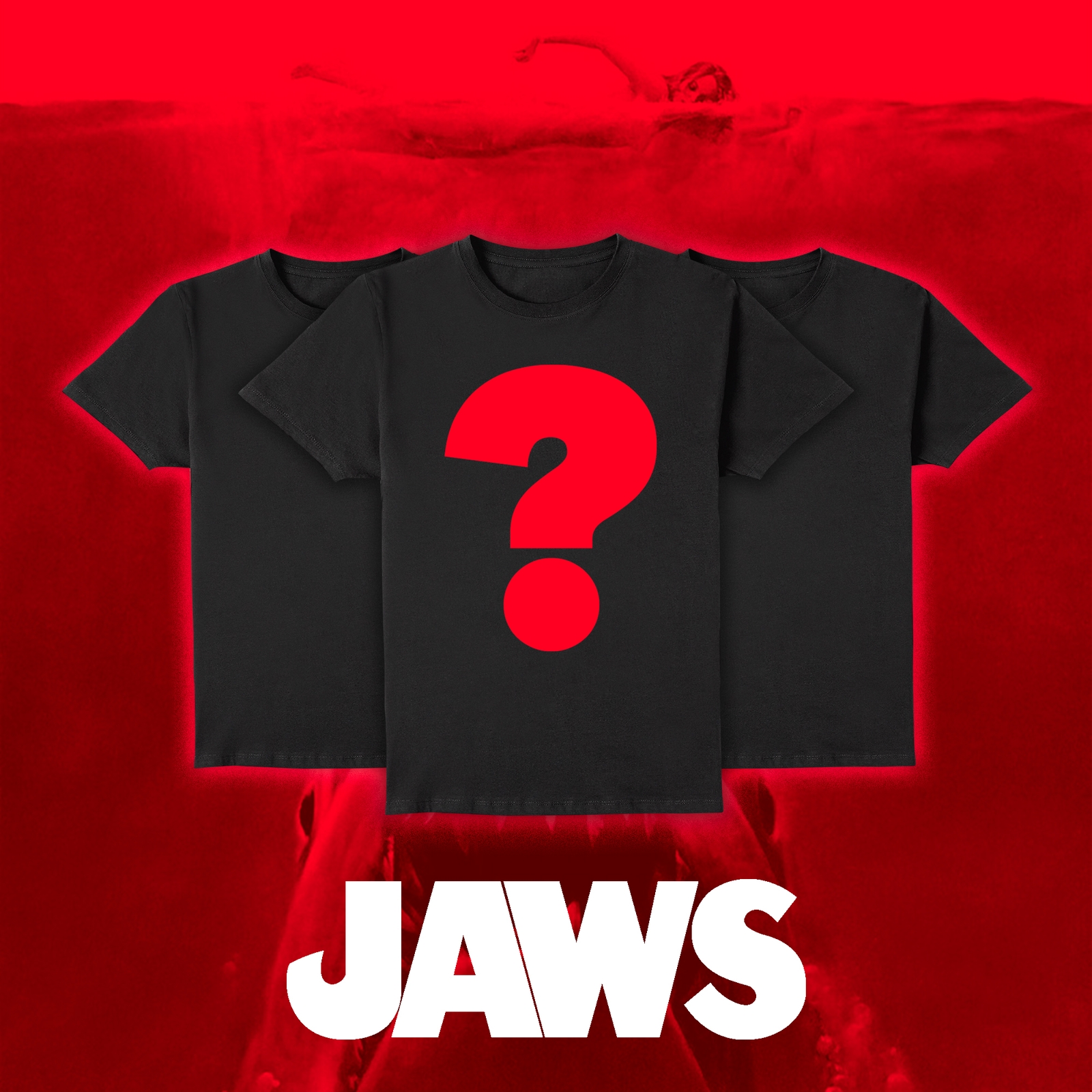 Jaws Unisex T-Shirt Mystery 3-Pack - L