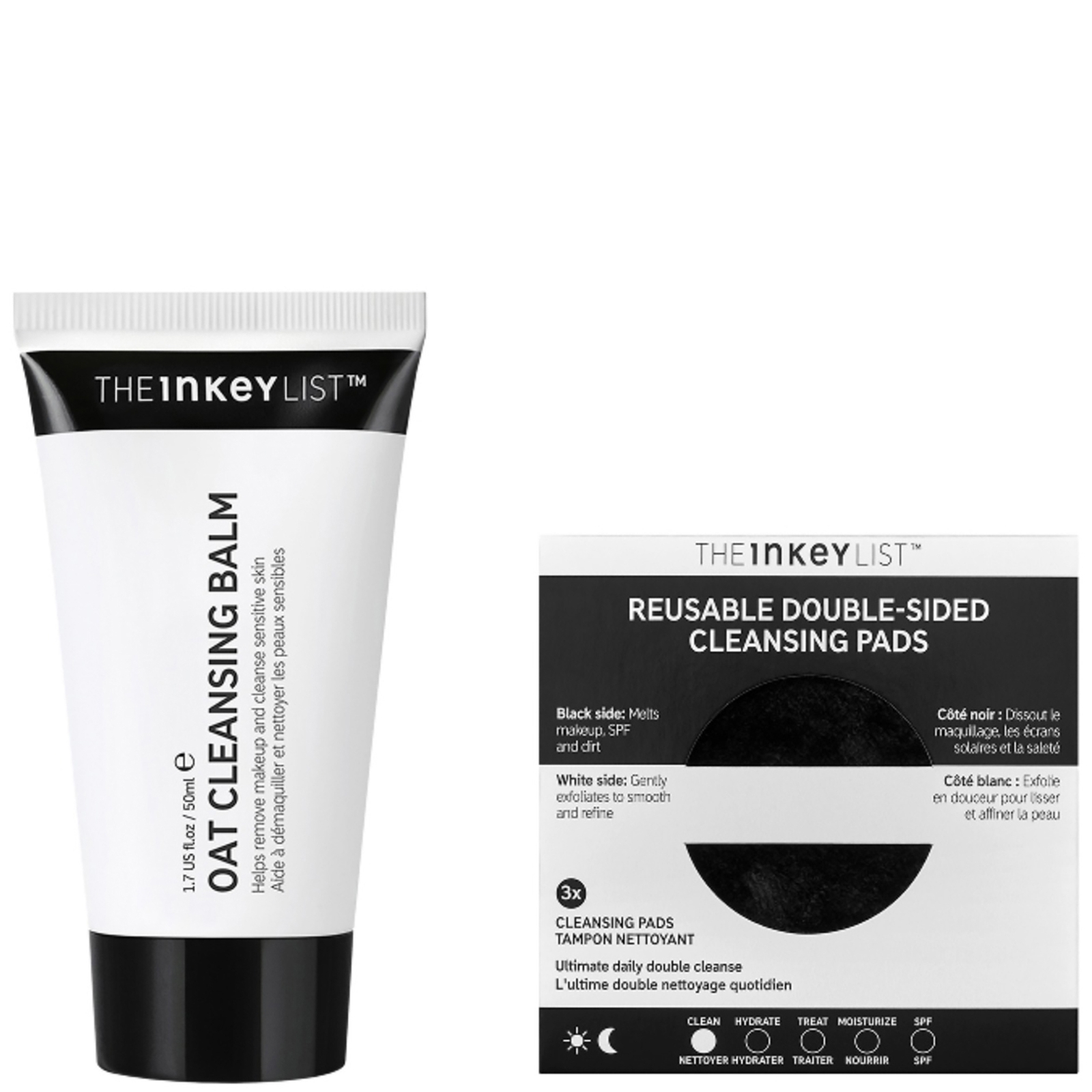 The Inkey List Makeup Removal Duo