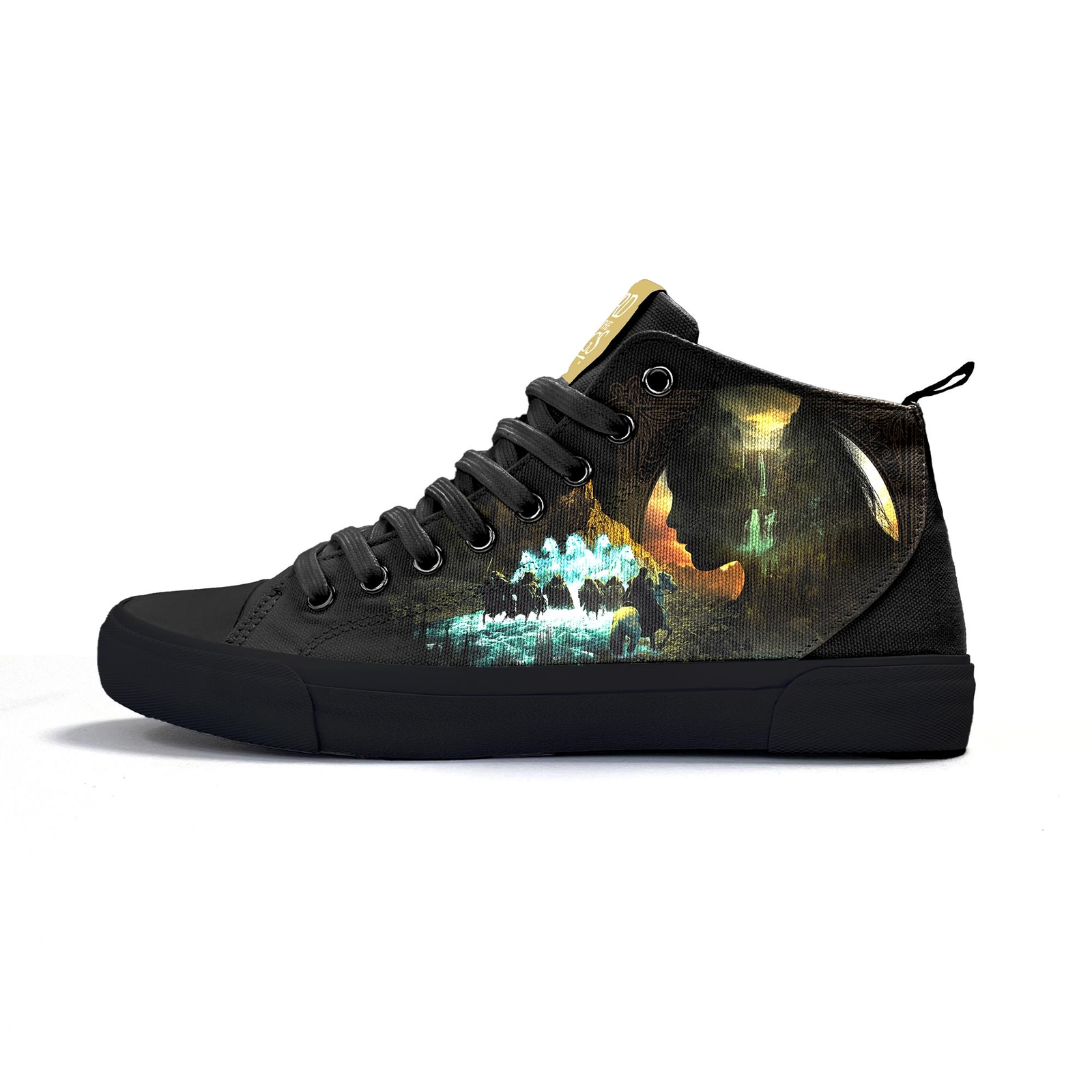 Akedo x Lord of the Rings One Ring High Top - All Black - UK 10 / EU 44.5 / US Men's 10.5 / US Women's 12