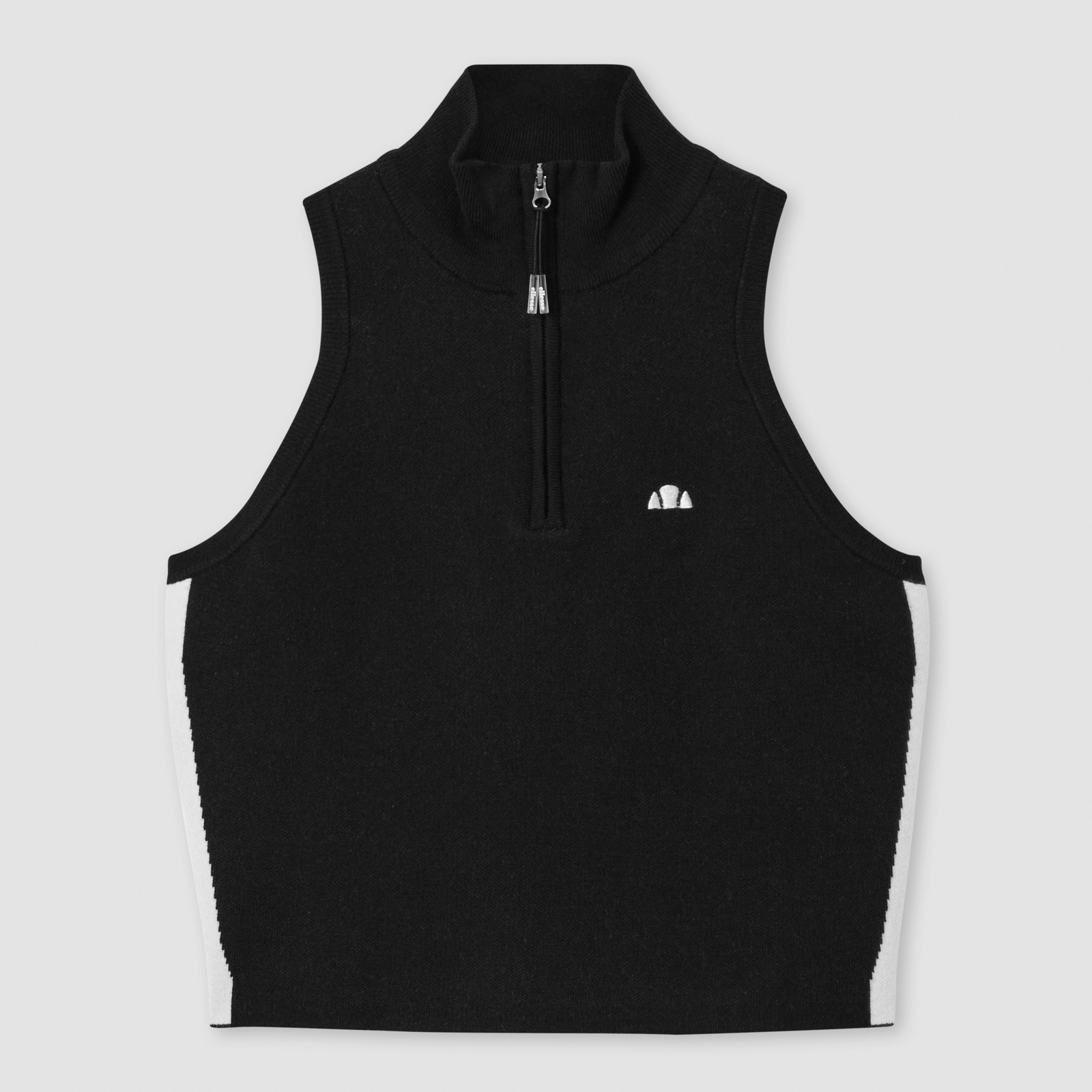 Women's Surista Knitted 1/4 Zip Top Black - 14