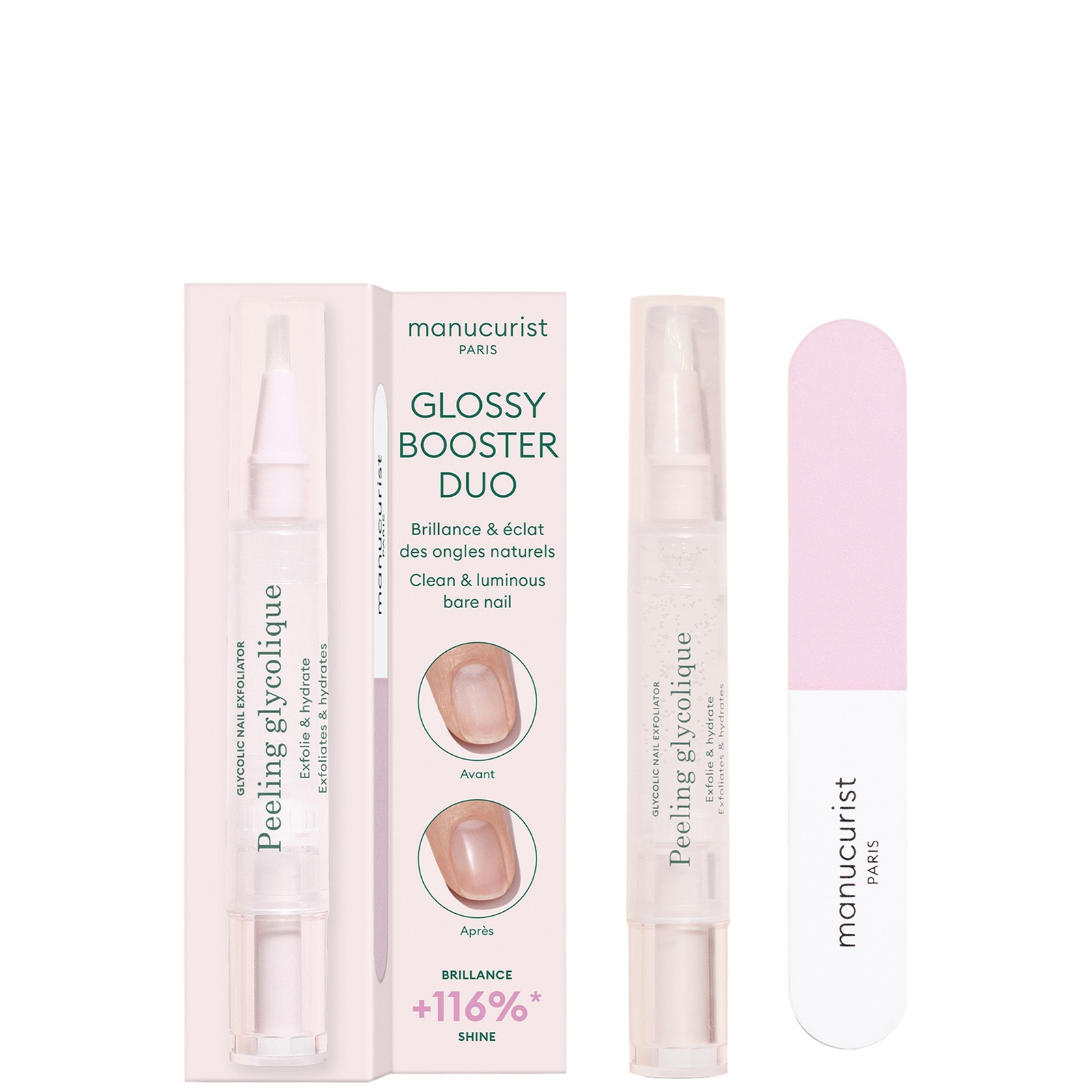 

Manucurist Glossy Booster Duo
