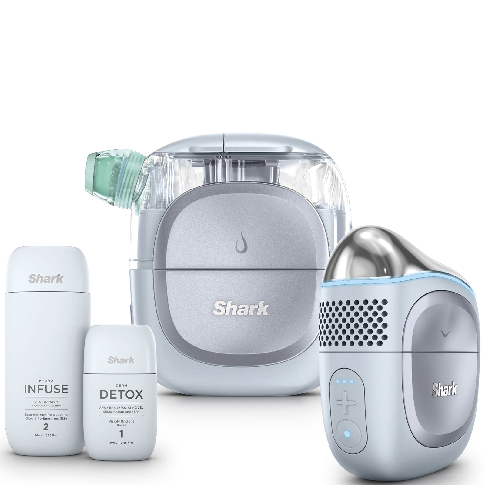 Shark ™ Facialpro™ Glow At Home Hydro-powered Facial System - Blue