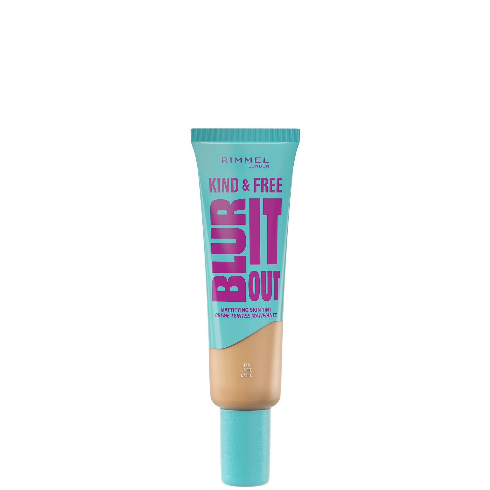 Rimmel London Kind & Free Blur It Out Mattifying Skin Tint 30ml (various Shades) - 410 Latte