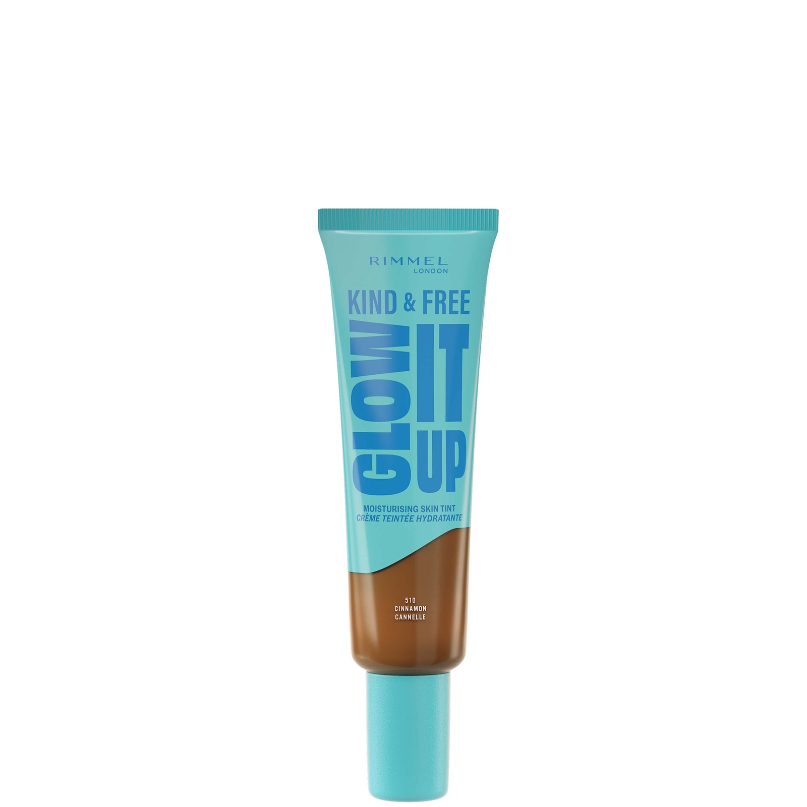 

Rimmel London Kind & Free GLOW IT UP Moisturising Skin Tint 30ml (Various Shades) - 510 Cinnamon