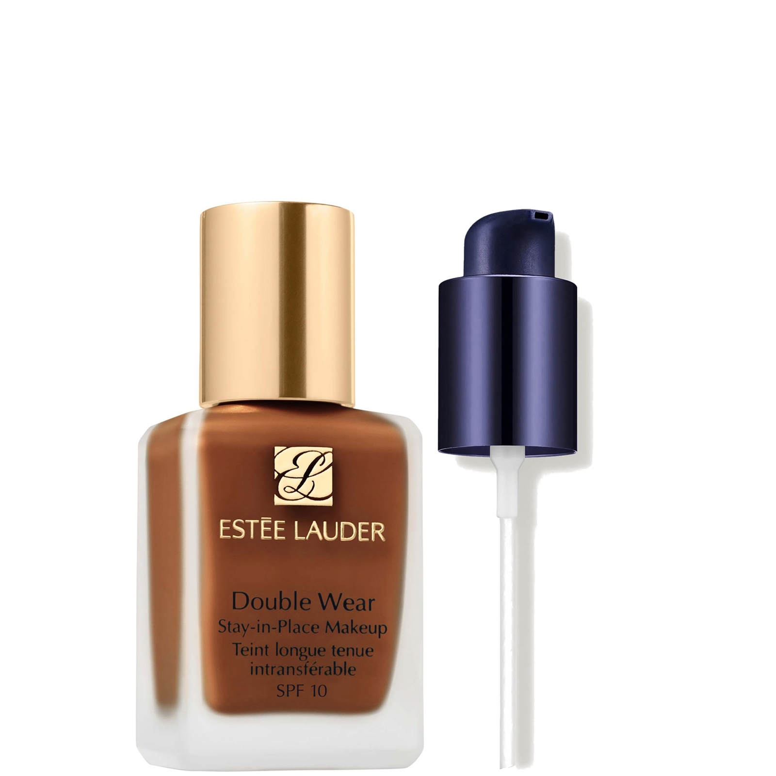 Estée Lauder Estee Luader Double Wear Stay-in-place Makeup With Makeup Pump Bundle (various Shades) - 6w1 Sandalw In Brown