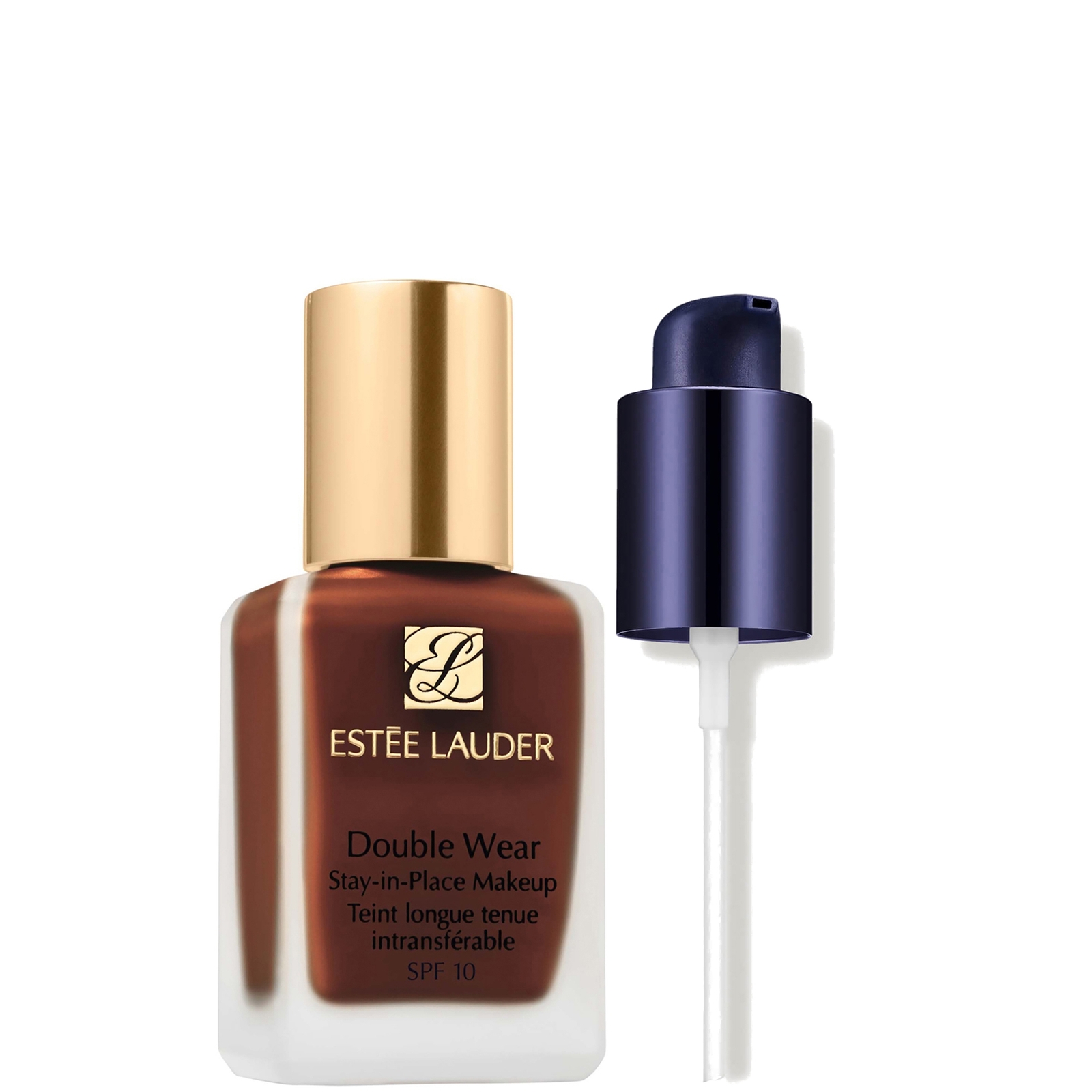 Estée Lauder Estee Luader Double Wear Stay-in-place Makeup With Makeup Pump Bundle (various Shades) - 7n1 Deep Am In Orange