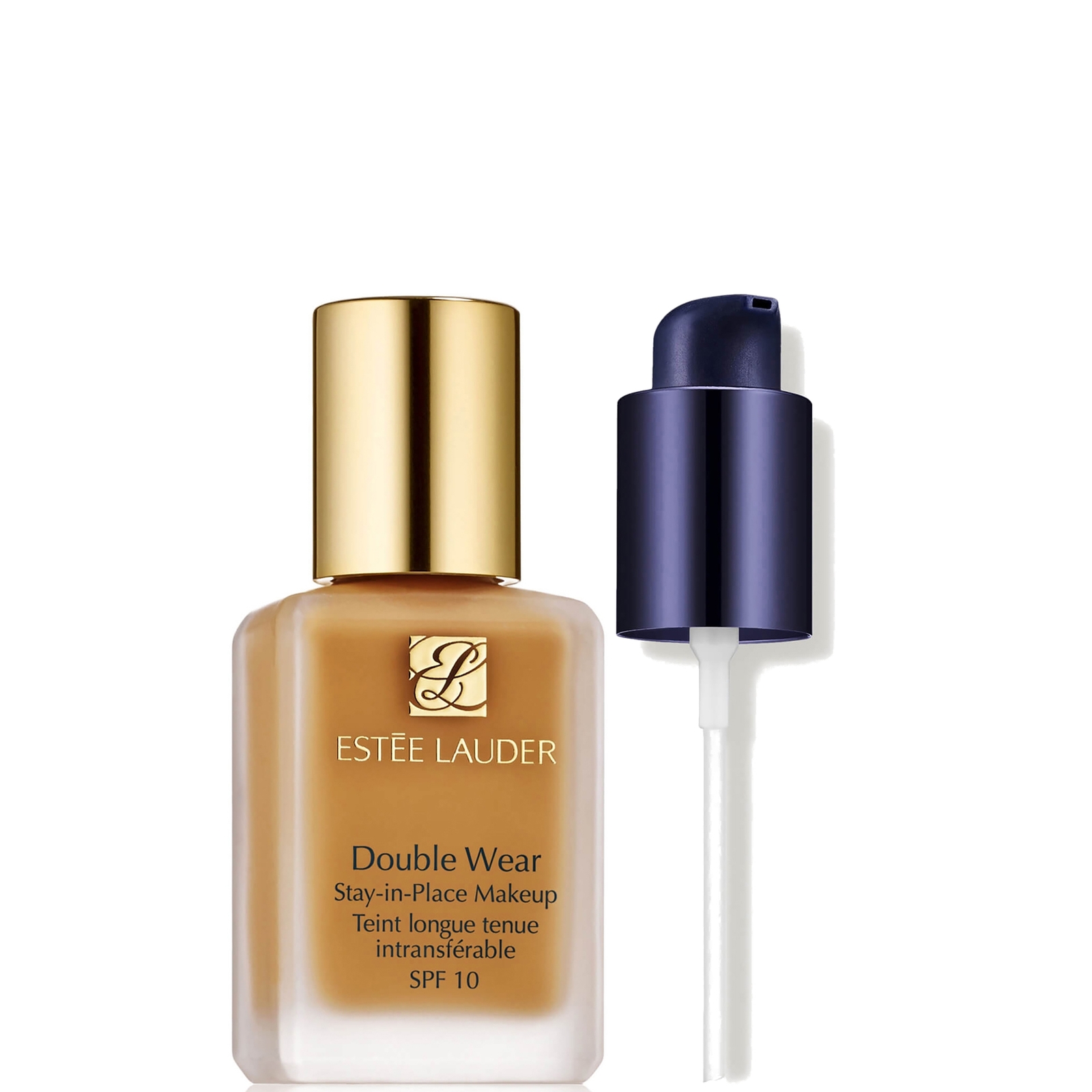 Estée Lauder Estee Luader Double Wear Stay-in-place Makeup With Makeup Pump Bundle (various Shades) - 3w0 Warm Cr