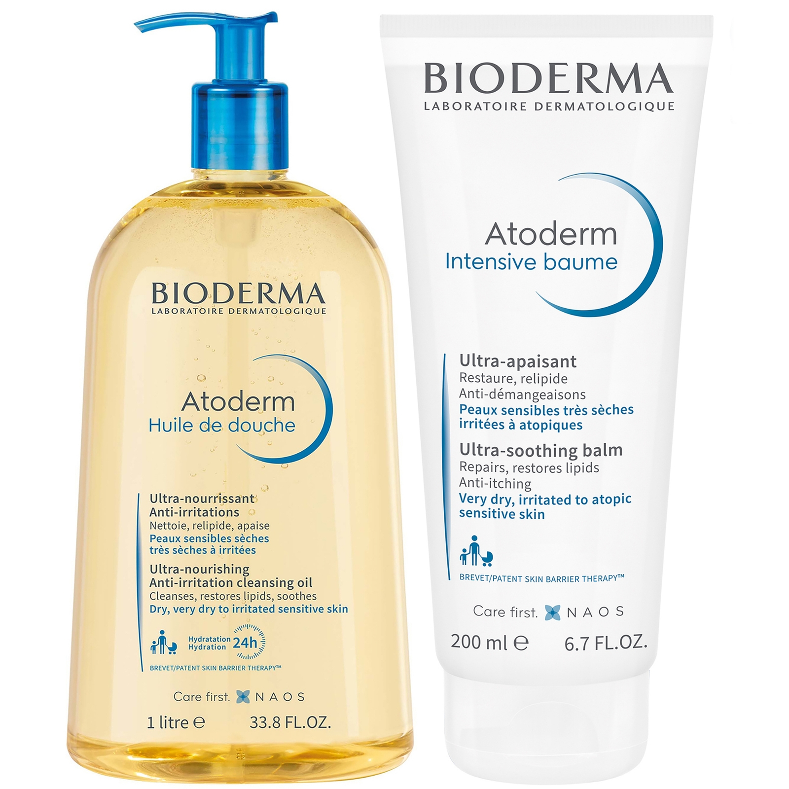 Bioderma Atoderm Dry Skin Saviours Set For Body