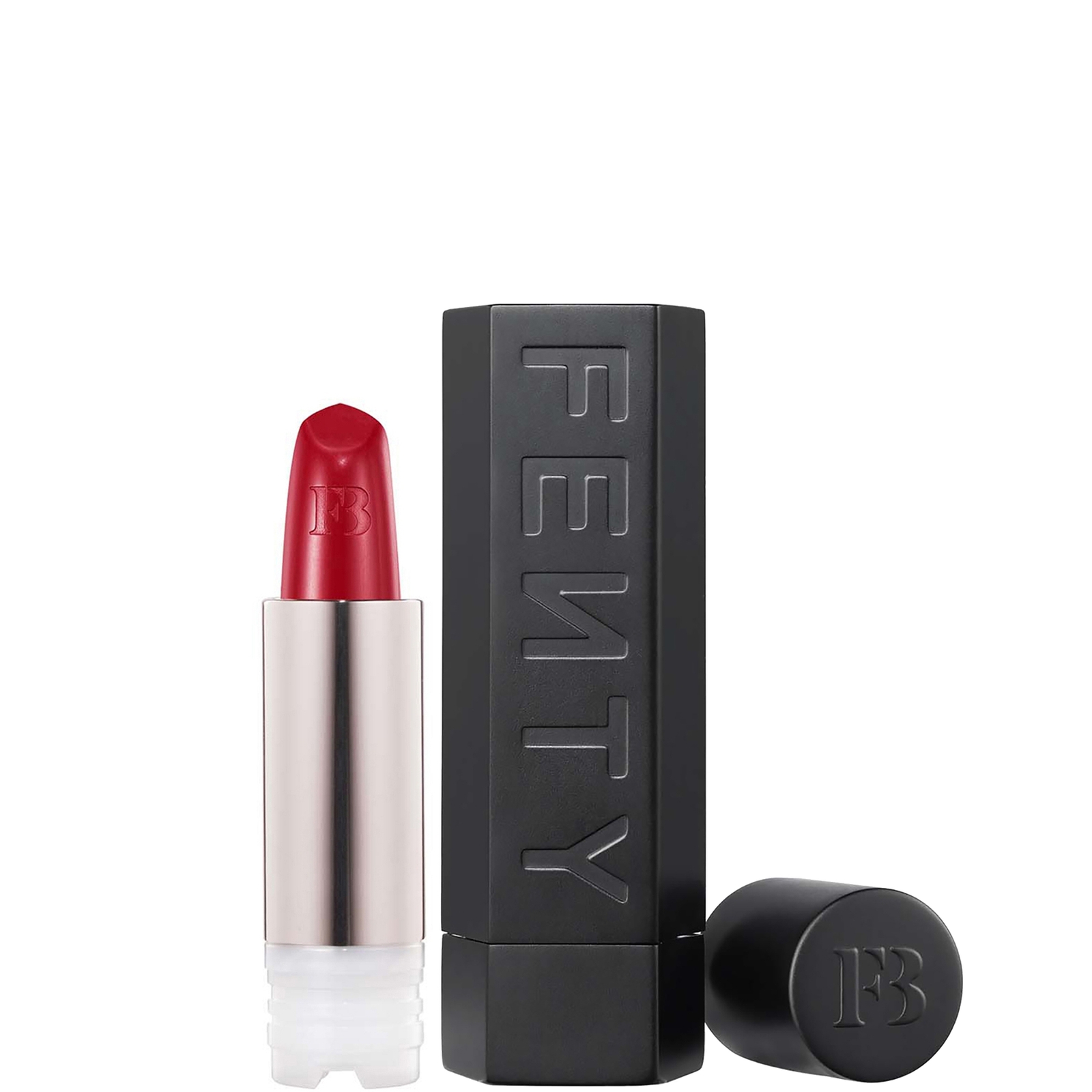 Fenty Beauty Fenty Icon Refillable Lipstick & Matte Black Case Bundle - Kissin' Kutie