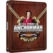 Présentateur vedette : la légende de Ron Burgundy - Exclusivité Zavvi - Steelbook Édition Limitée