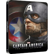 Captain America : First Avenger 3D (avec version 2D) - Steelbook lenticulaire d'édition limitée exclusif à Zavvi