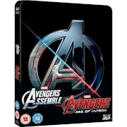 Coffret Avengers 3D (+2D) - Steelbook édition limitée exclusive Zavvi (Édition UK)