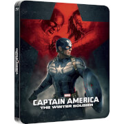 Captain America: Le soldat de l'hiver 3D (avec 2D) - Steelbook lenticulaire d'édition limitée exclusive Zavvi (Édition UK)