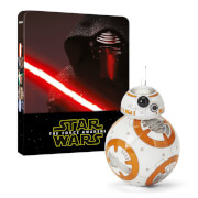 Droïde robot interactif BB-8™ par Sphero + Star Wars: Le Réveil de la Force Steelbook d'édition limitée exclusive Zavvi