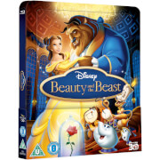 La Belle et La Bête 3D + 2D - Steelbook lenticulaire exclusivité Zavvi (Édition UK)