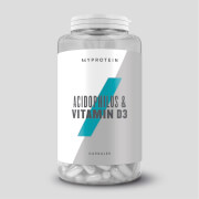 Acidophilus y Vitamina D3 Cápsulas - 60Tabletas
