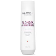 

Шампунь против желтизны для осветленных волос Goldwell Dualsenses Blonde and Highlights Anti-Yellow Shampoo 250 мл