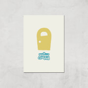 Nintendo Animal Crossing Yellow Door Art Print - A3 - Print Only