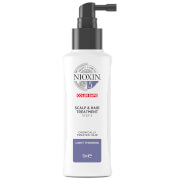 Soin Cuir Chevelu et Cheveux Système 5 3 Étapes pour Cheveux Traités Chimiquement avec Perte Légère des Cheveux NIOXIN 100 ml