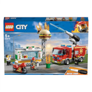 LEGO® City: L'intervention des pompiers au restaurant de hamburgers (60214)