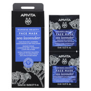 Masque Visage Hydratant Express APIVITA 2 x 8 ml – Lavande de mer