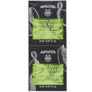 Masque Visage Hydratant et Apaisant Express APIVITA 2 x 8 ml – Figue de Barbarie