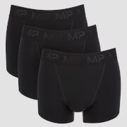 Boxer sportivi MP Essentials da uomo - Neri (confezione da 3) - S