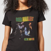 Image of Bob Marley One Love Women's T-Shirt - Black - S - Black
