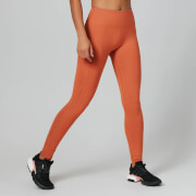 Myprotein Power Mesh Leggings - Pumpkin Spice - XS female Laranja