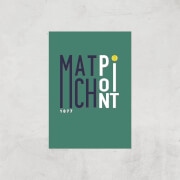Match Point Art Print - A3 - Print Only Match Point Art Print - A3 - Print Only