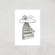 To The Moon And Back Art Print - A4 - Print Only To The Moon And Back Art Print - A4 - Print Only