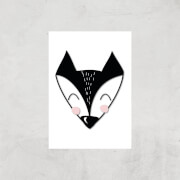 Fox Art Print - A3 - Print Only Fox Art Print - A3 - Print Only