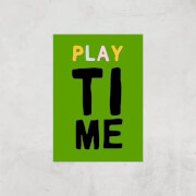 Playtime Art Print - A3 - Print Only Playtime Art Print - A3 - Print Only