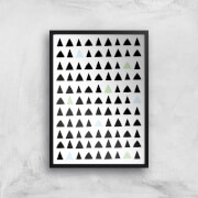 Triangles Art Print - A4 - No Hanger Triangles Art Print - A4 - No Hanger