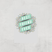 Best Friend Ever Art Print - A4 - Print Only Best Friend Ever Art Print - A4 - Print Only