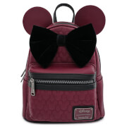 Image of Loungefly Disney Minnie Mouse Faux Leather Mini Backpack