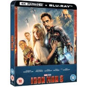 Iron Man 3 - 4K Ultra HD Zavvi Exclusive Steelbook