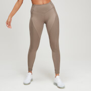 

MP Women's Textured Training Leggings - Praline - L