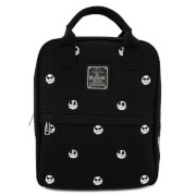 Image of Loungefly Disney The Nightmare Before Christmas Jack Head Canvas Embroidered Backpack