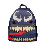 Image of Loungefly Marvel Venom Cosplay Mini Backpack
